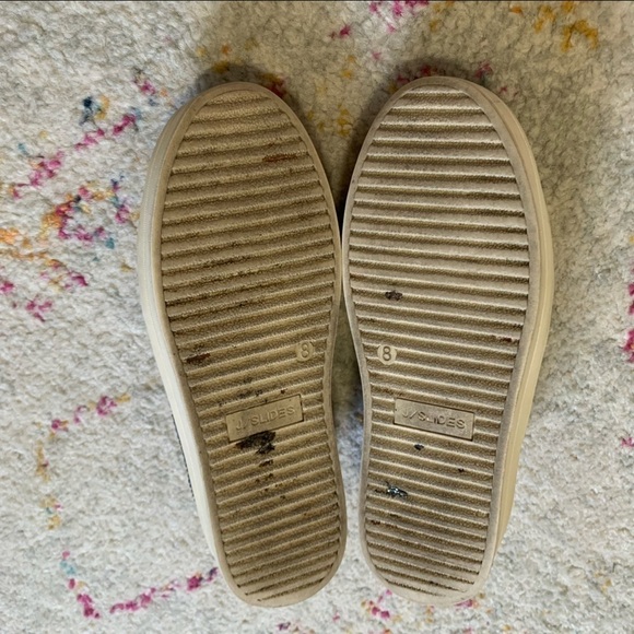 J/Slides Hilo Slip On Platform Sneakers in Navy sz 8 - Picture 5 of 5